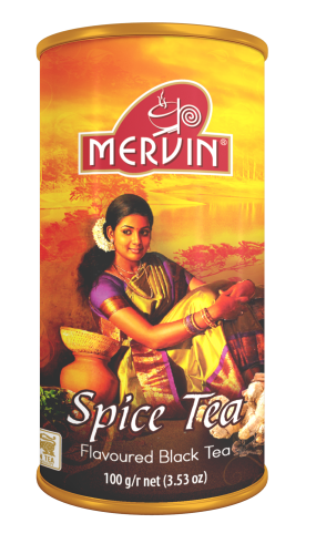 Czarna herbata liściasta imbir kardamon Mervin Spice Tea 100g