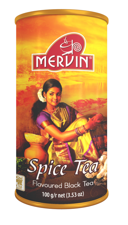Czarna herbata liściasta imbir kardamon Mervin Spice Tea 100g